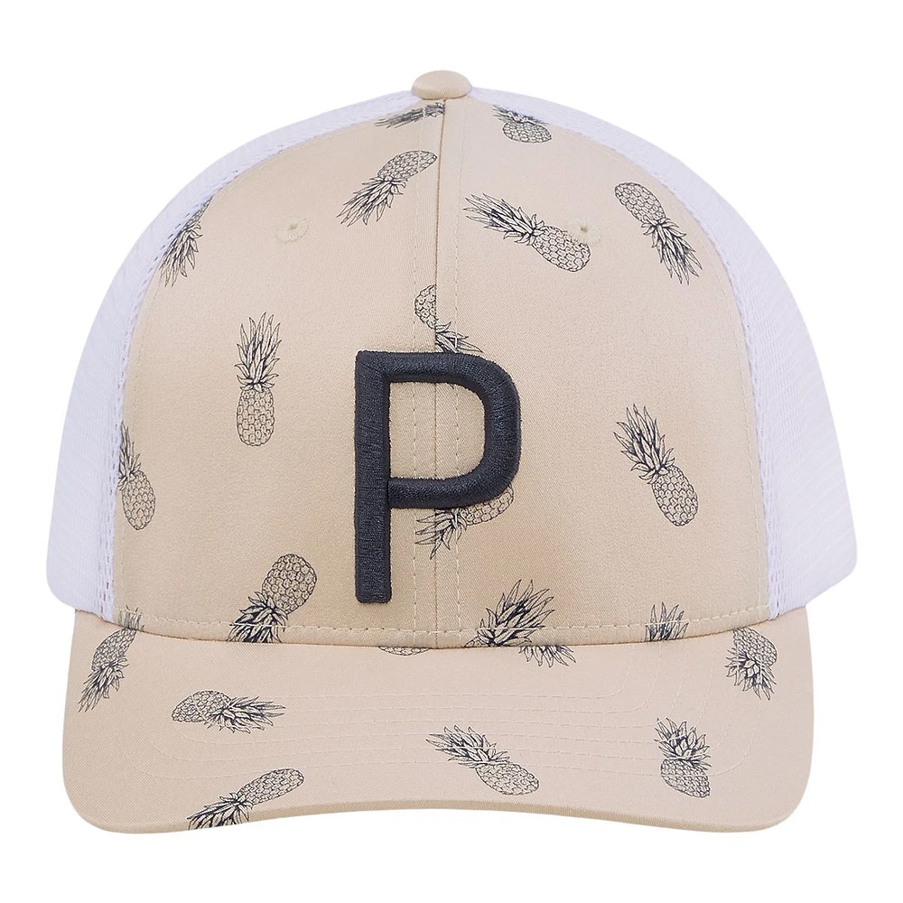 PUMA Golf Men's Pineapple Trucker P Cap