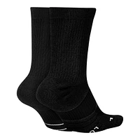 Nike Men's Run Multiplier Crew Socks 2pk