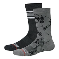 SAXX Whole Package Crew Socks - 2 Pack