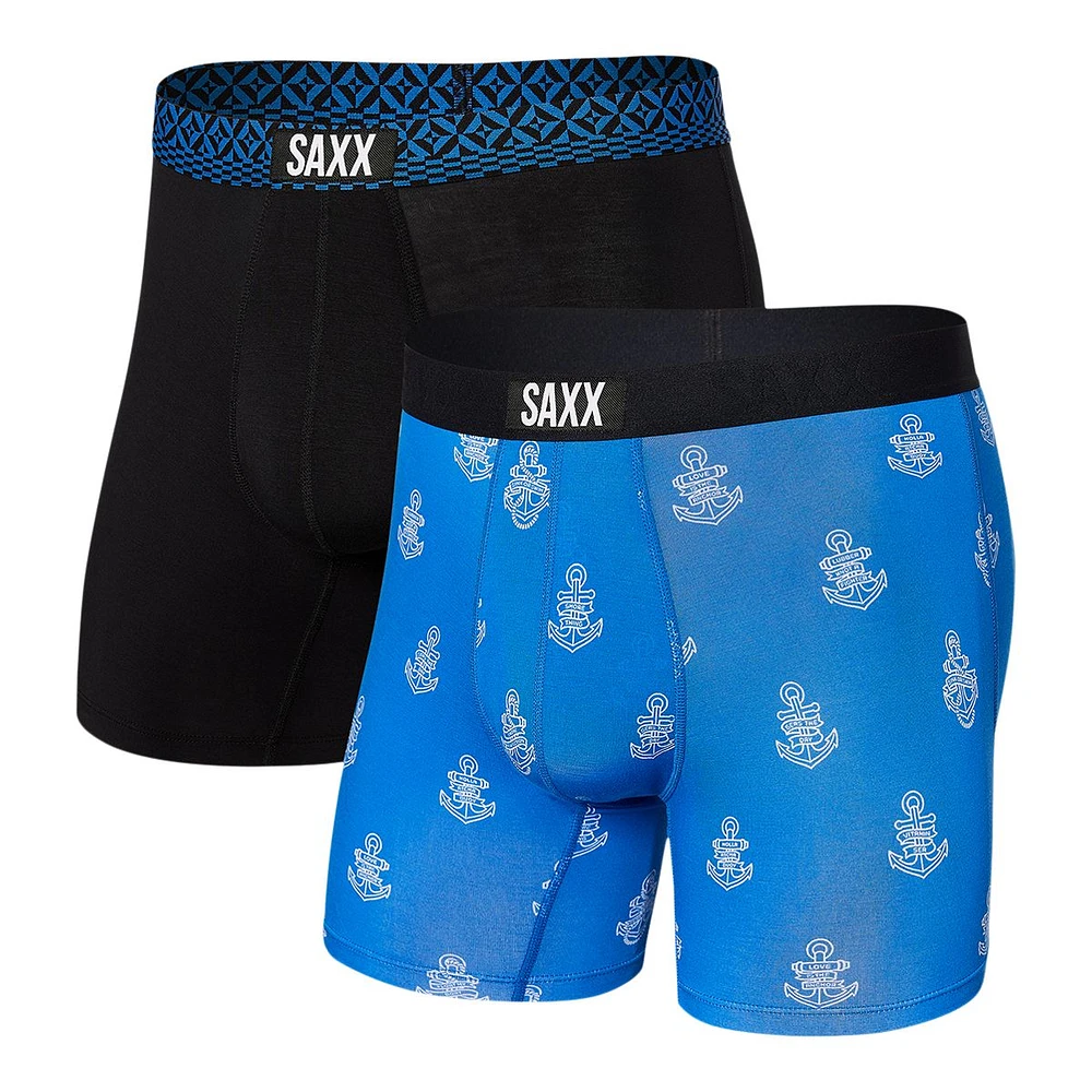 SAXX Men's Vibe Boxer Brief - 2 Pack