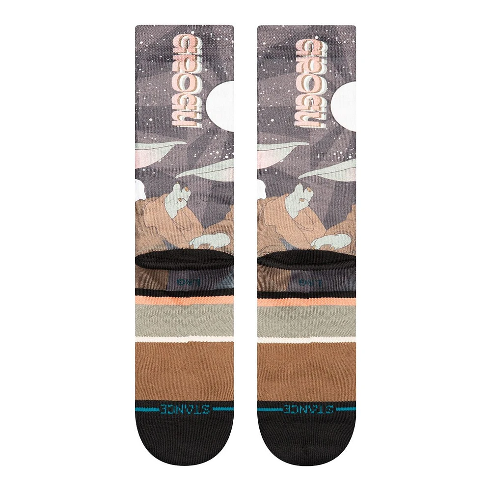 Stance Men's Star Wars Grogu By Jaz Crew Socks