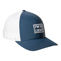 Black Clover Men's Too Much Luck 2 Adjustable Golf Hat