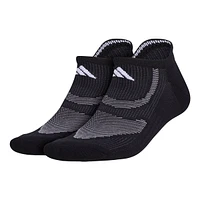 adidas Unisex Run Superlite No Show Socks - 2 Pack