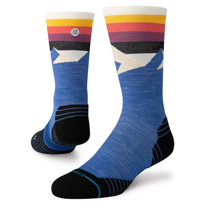 Stance Men's Hike LT Divided Lines Crew Socks