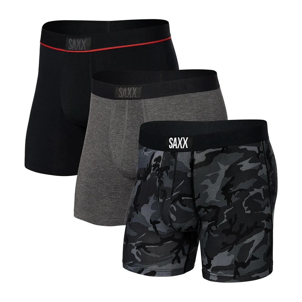 SAXX Men's Vibe Boxer Brief - 3 Pack