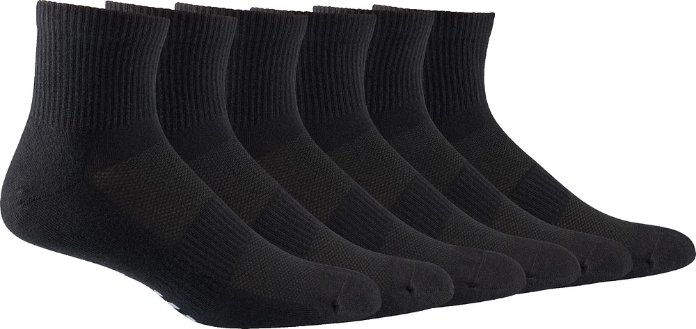 FWD Men's Athletic Quarter Socks - 6 Pk