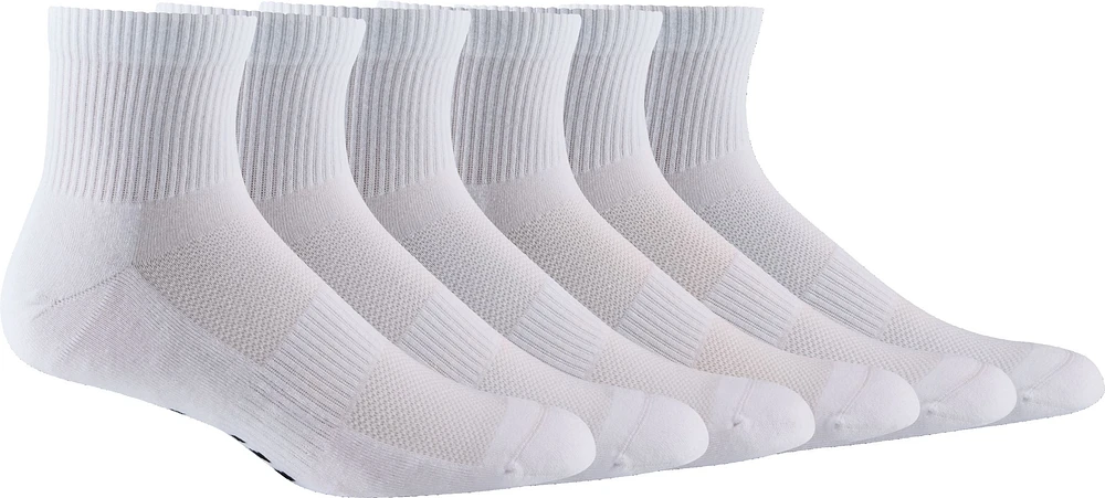 FWD Men's Athletic Quarter Socks - 6 Pk