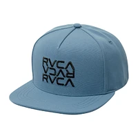 RVCA Men's Three Stack Snapback Hat