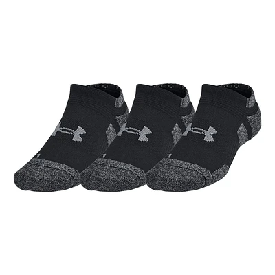 Under Armour Men's Performance Tech No Show Socks - 3 Pack