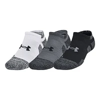 Under Armour Men's Performance Tech Pro No Show Socks - 3 Pack