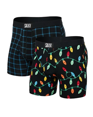 SAXX Men's Ultra Holiday Boxer Brief - 2 Pack