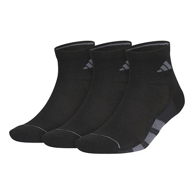 adidas Men's All Day Training Quarter Socks - 3 pk