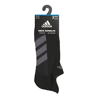 adidas Men's All Day Training No Show Socks - 3 pk