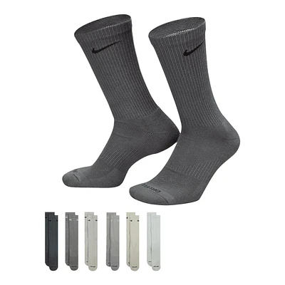 Nike Men's Everyday Plus Cushioned Crew Socks - 6 Pack