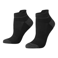 FWD Women's Rise No-Show Socks, Moisture-Wicking, 6-Pack