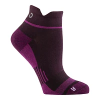 FWD Women's Run Athletic No-Show Tab Socks, Compression, Cushioned Ankle, 6-Pack