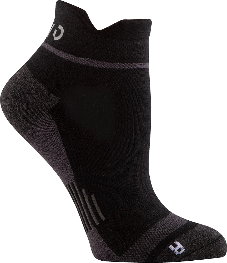 FWD Women's Run Athletic No-Show Tab Socks, Compression, Cushioned Ankle, 6-Pack