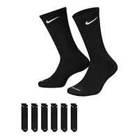 Nike Unisex Everyday Plus Cushioned Athletic Crew Socks - 6 Pack