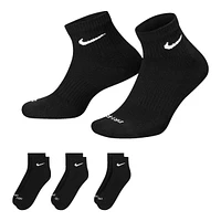 Nike Women's Everyday Plus Cushioned Athletic Ankle Socks - 3 Pack