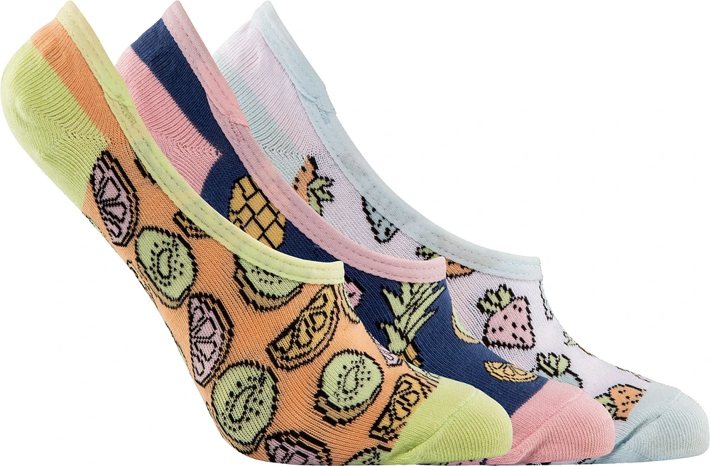 Vans Women Canoodle Invisible 3 Pack Socks