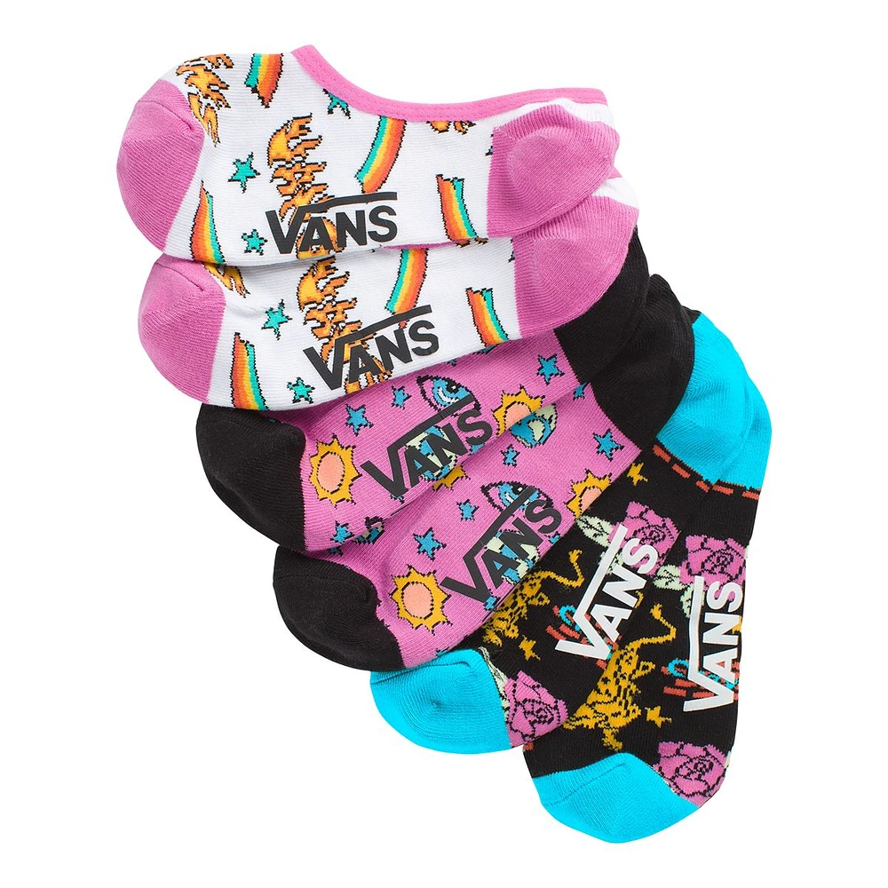 Vans x Crayola Women's Canoodle Invisible Socks - 3 Pack