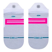 Stance Women's Run Bound  No-Show Tab Socks, Moisture-Wicking