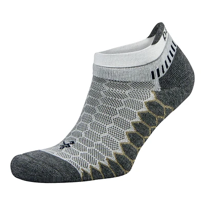 Balega Unisex Silver No-Show Socks, Moisture-Wicking