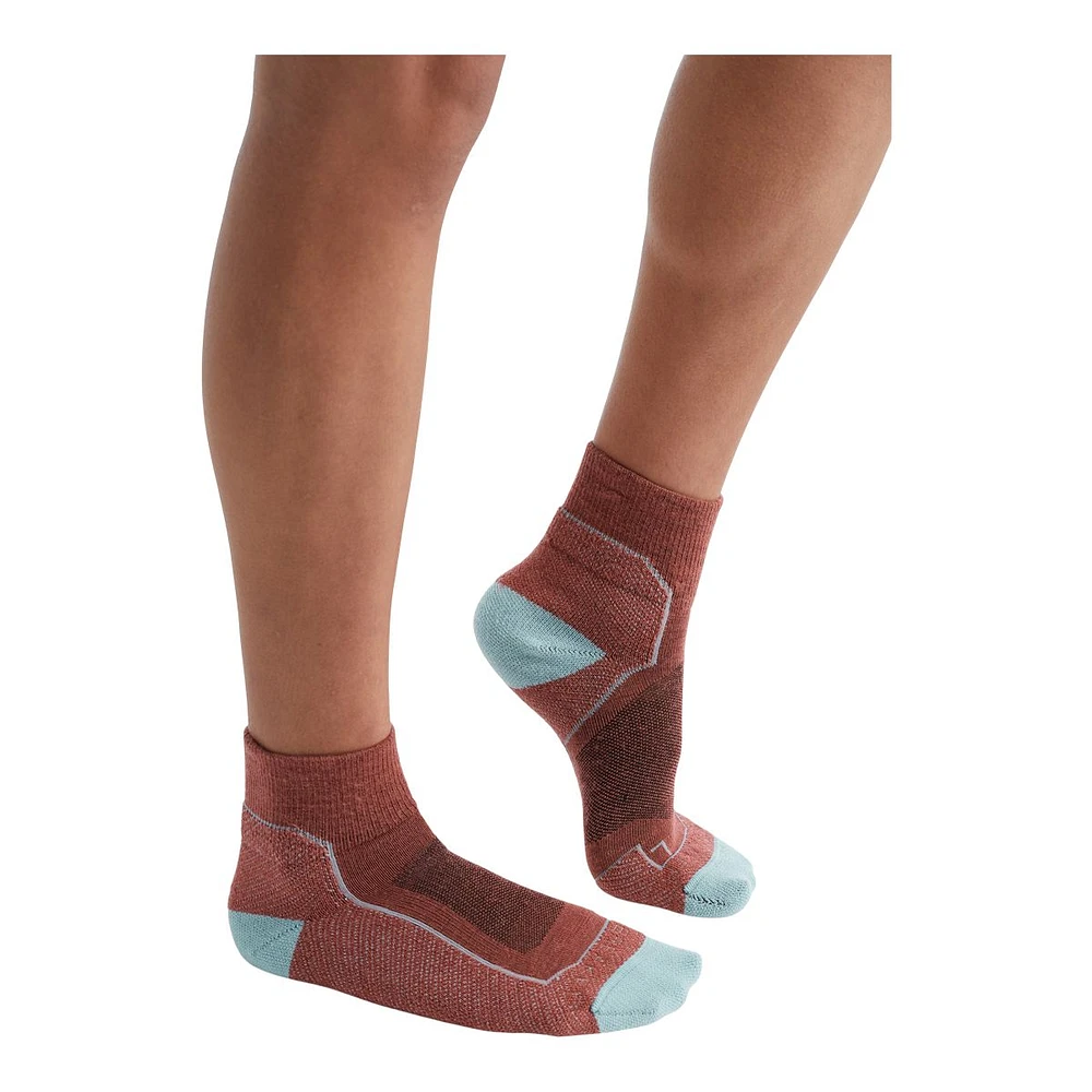 Icebreaker Women's Hike+ Light Cushion Mini Socks