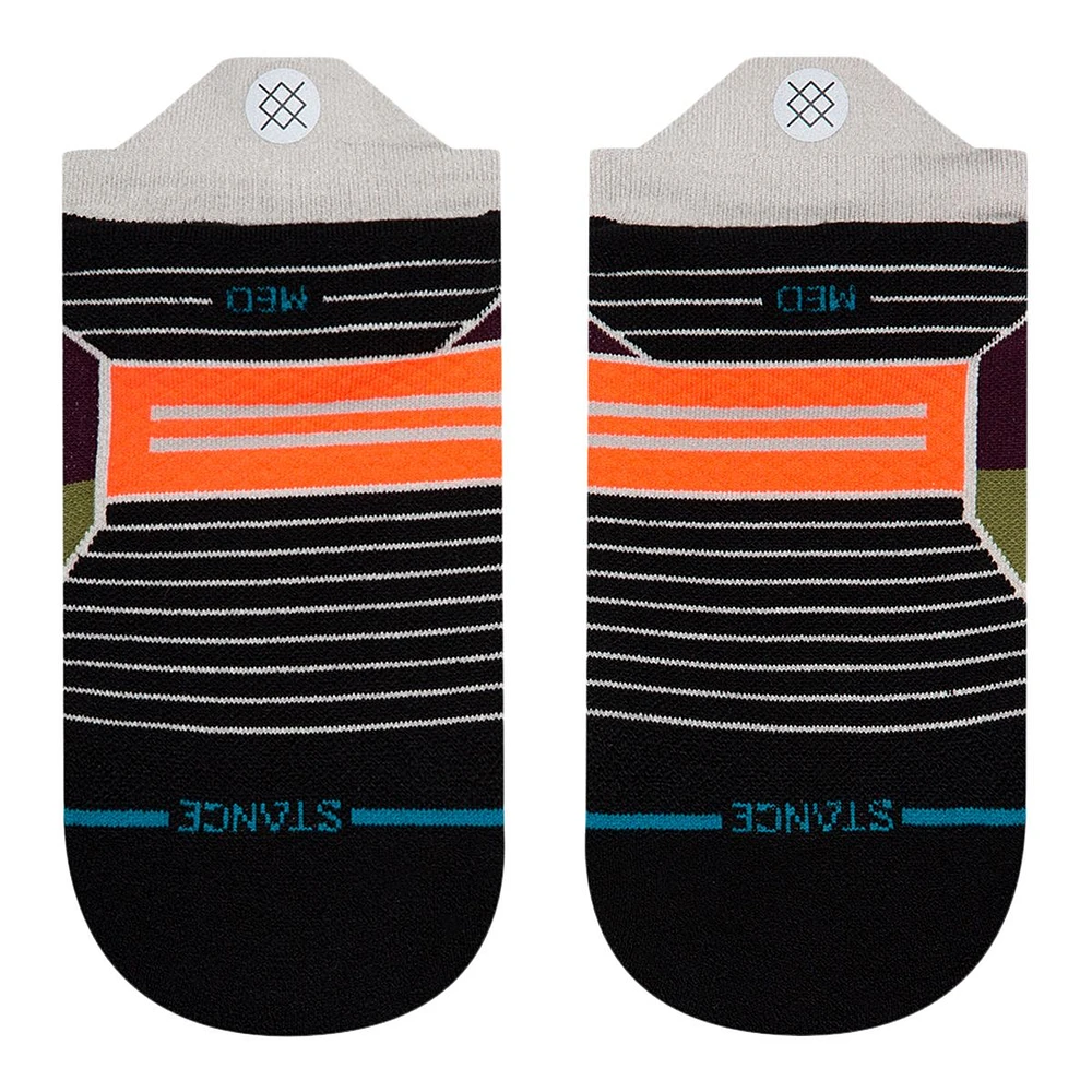 Stance Women's Run Make A Break Tab No-Show Tab Socks, Moisture-Wicking