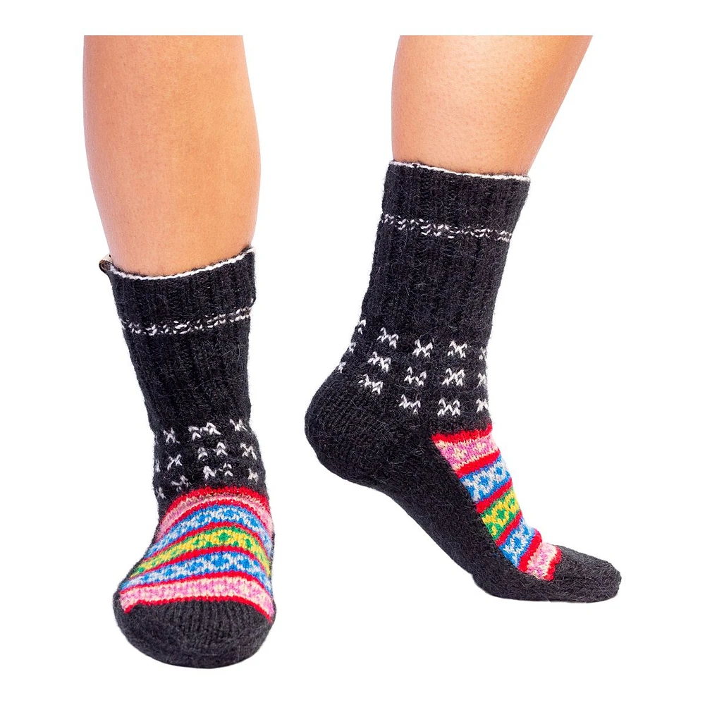 FAZL Women's Handmade Himalayan Socks