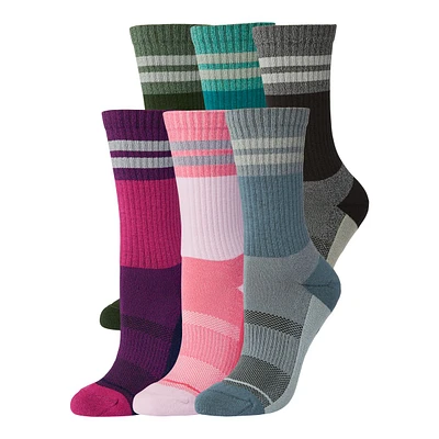 FWD Women's Performance Crew Socks - 6 pk