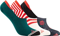 Ripzone Women's Roses Invisible Socks - 3 Pack