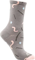 Ripzone Women's Pink Shapes Crew Socks - 3 Pack