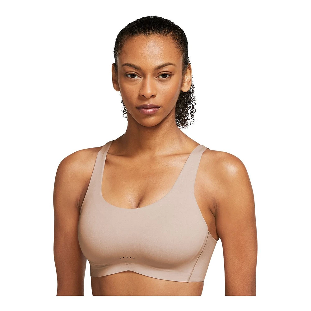 Nike Women's Alate Coverage Sports Bra, Medium Impact, Padded