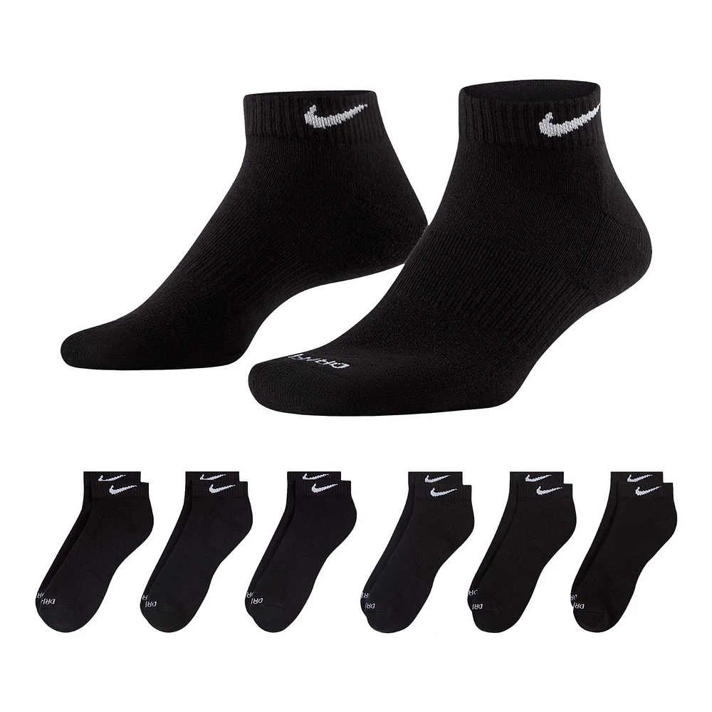 Nike Women's Everyday Plus Cushioned Low Socks - 6 Pack