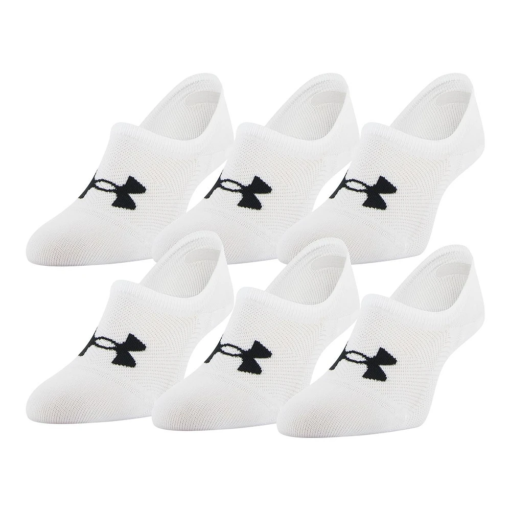 Under Armour Women's Breathe Lite Ultra Low Socks - 6 Pack