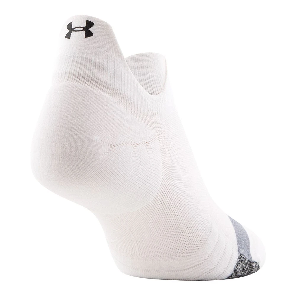 Under Armour Women's Breathe No Show Tab Socks - 3 Pack