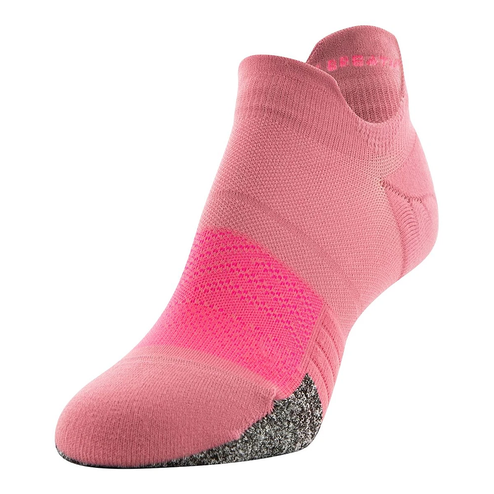 Under Armour Women's Breathe No Show Tab Socks - 3 Pack