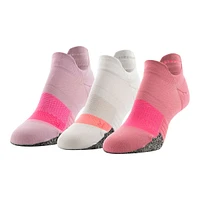 Under Armour Women's Breathe No Show Tab Socks - 3 Pack