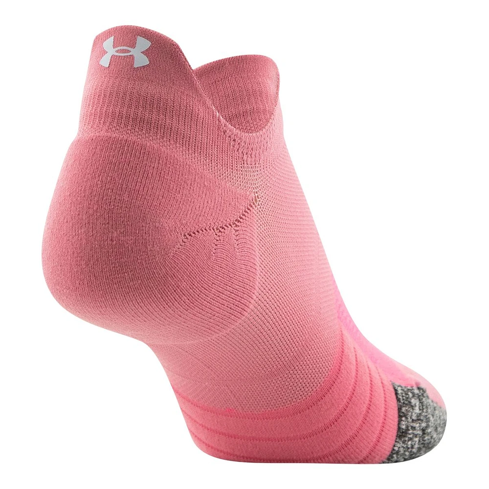 Under Armour Women's Breathe No Show Tab Socks - 3 Pack