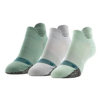 Under Armour Women's Breathe No Show Tab Socks - 3 Pack