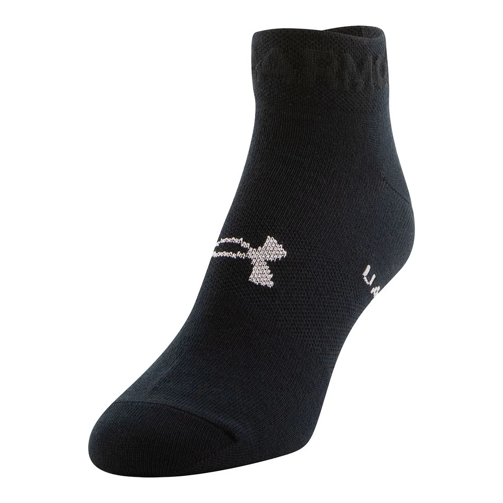 Under Armour Women's Essential Low Socks - 6 Pack