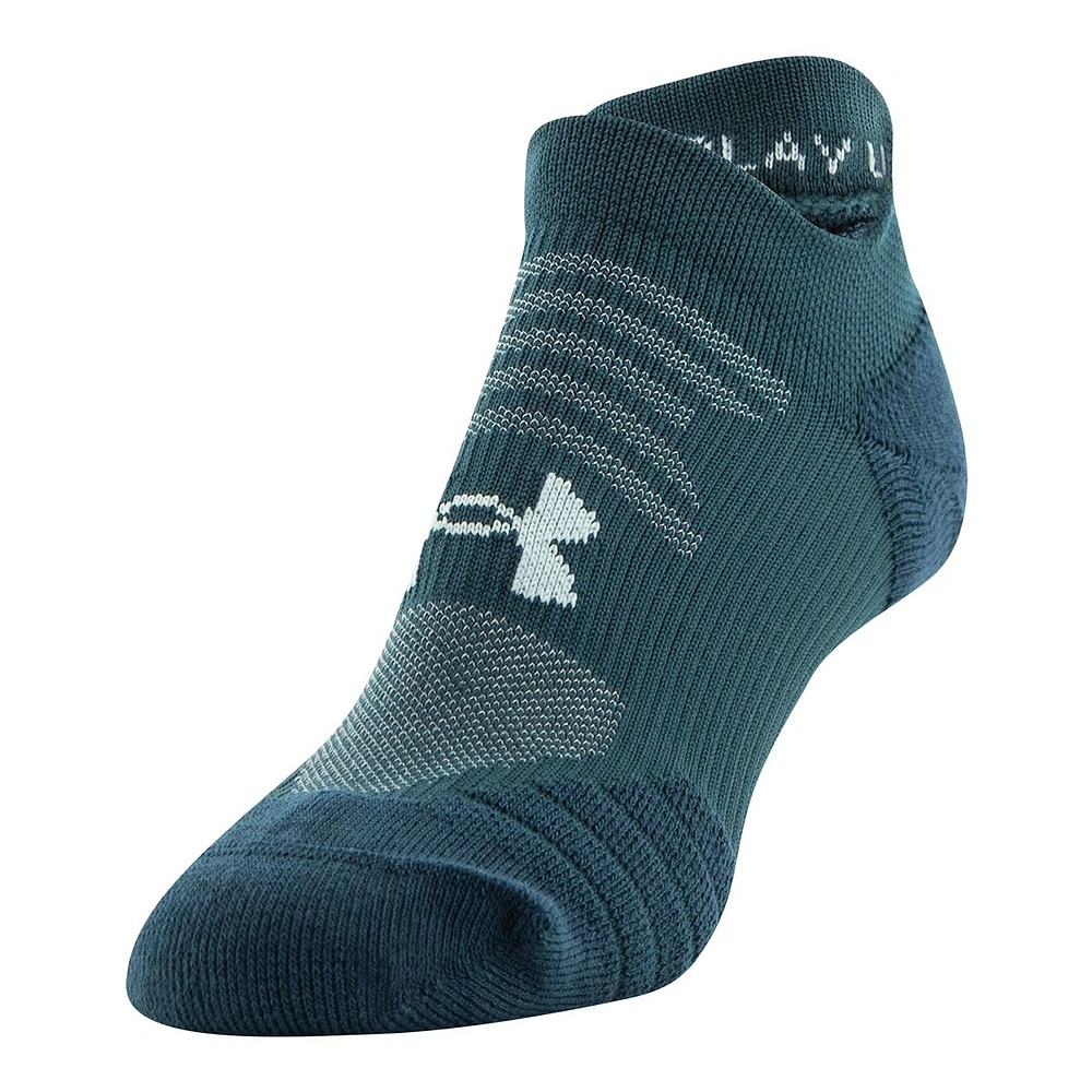 Under Armour Women's Play Up No Show Tab Socks - 3 Pack