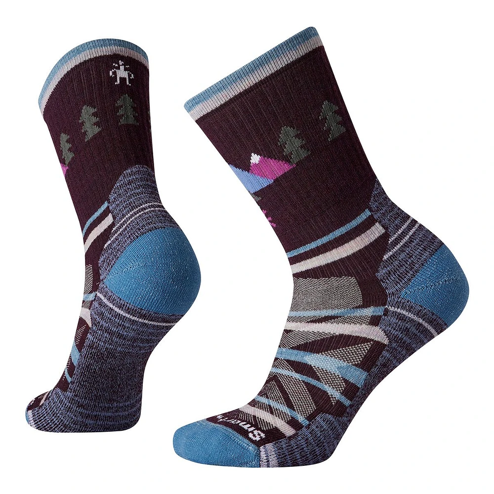 Smartwool Women's Performance Hike Pattern Crew Socks