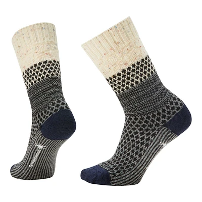 Smartwool Women's Popcorn Donegal Cable Crew Socks