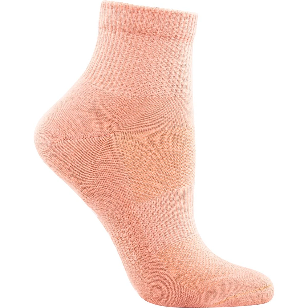 FWD Women's Mesh Quarter Socks - 6 Pack