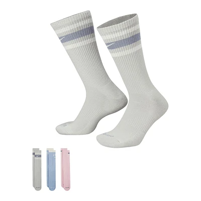 Nike Women's Everyday Plus Cushioned Crew Socks - 3 Pack