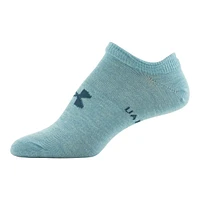 Under Armour Women's Essential 2.0 No Show Socks - 6 Pack