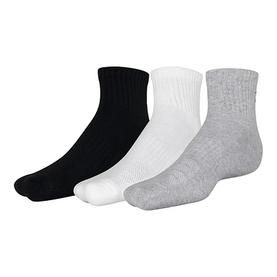 Under Armour Women's Train Cotton Quarter Socks - 3 Pack