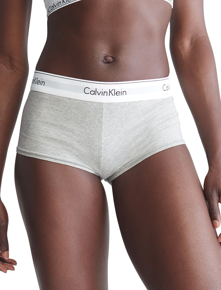 Calvin Klein Women's Modern Cotton Boyshort Bottoms